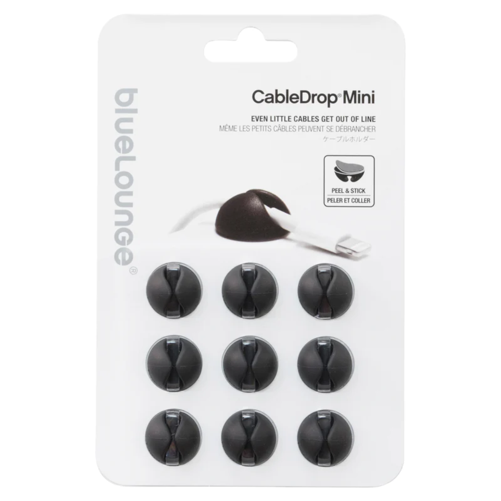 BlueLounge Cable Drop Mini - (9 Pack)