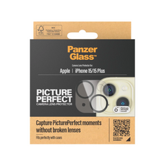 PanzerGlass Camera Lens Protector for iPhone 15/15 Plus