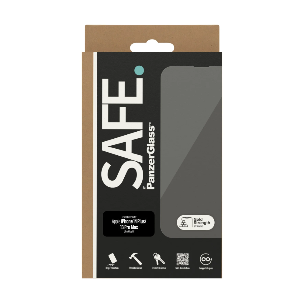 PanzerGlass SAFE Screen Protector for iPhone 14 Plus/13ProMax