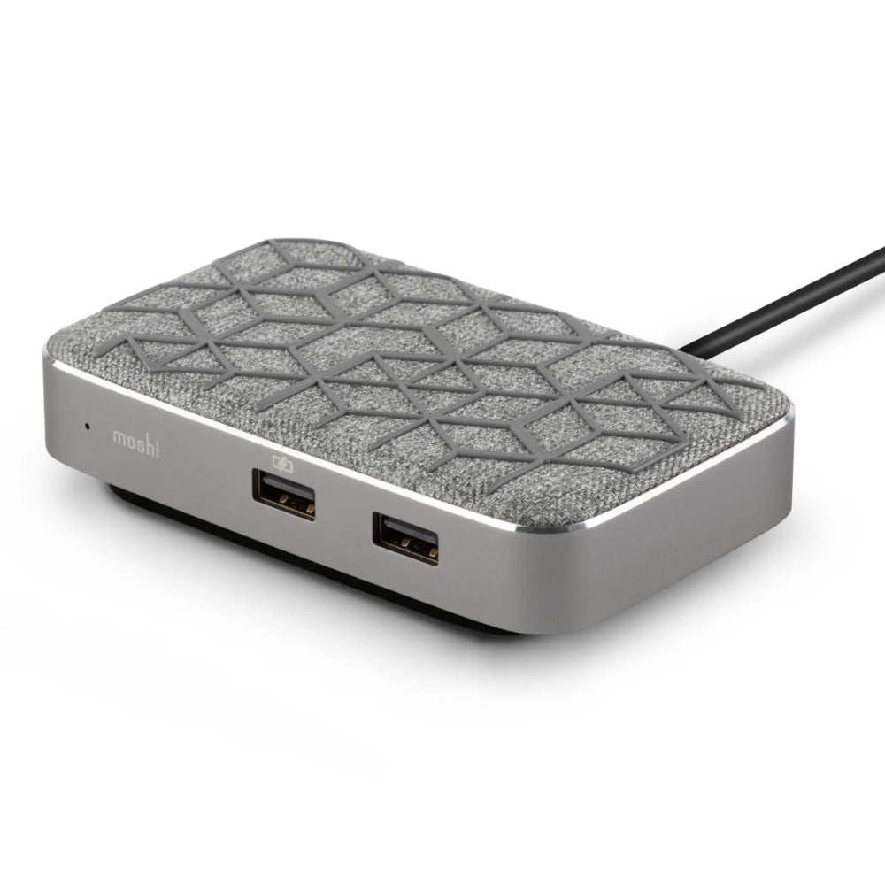 Moshi Symbus Q Compact USB-C Dock with Wireless Charging