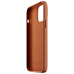 Mujjo Full Leather Case for iPhone 13 Pro Max - Tan
