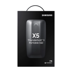 Samsung Portable SSD X5 Thunderbolt 3 1TB