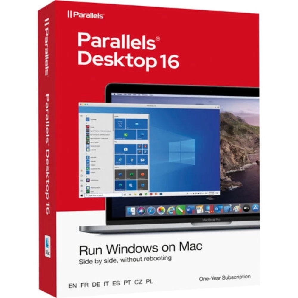 Parallels Desktop 16 Retail Box 1 Year