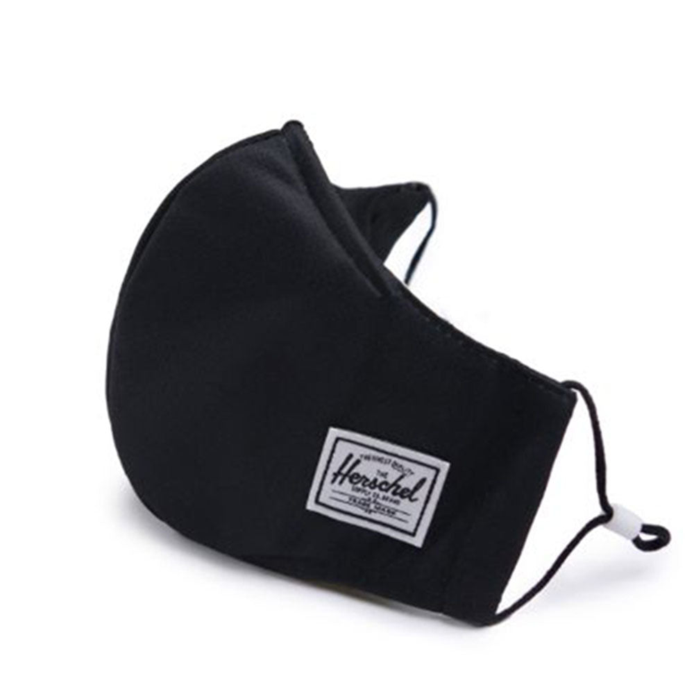 Herschel Classic Fitted Face Mask - Black
