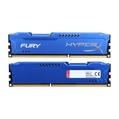 HyperX Fury Blue 8GB (2x4GB) DDR3 1600MHz CL10 Desktop Memory