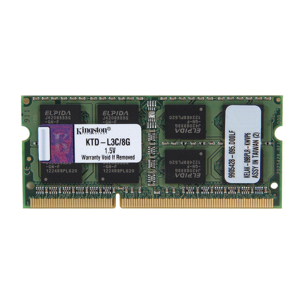 Kingston  8GB DDR3 1600MT/s Non ECC Memory RAM SODIMM