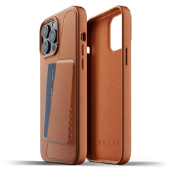 Mujjo Full Leather Wallet Case for iPhone 13 Pro Max