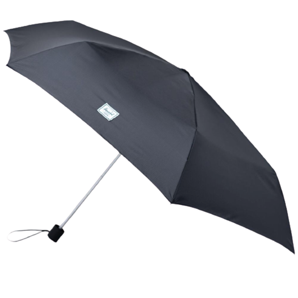 Herschel Voyage Compact Umbrella Poly - Black/Black