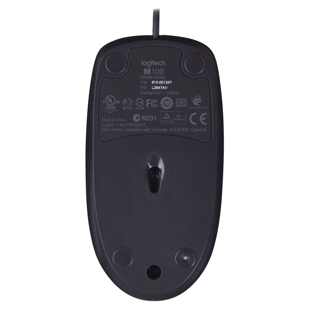 Logitech USB M100 Mouse