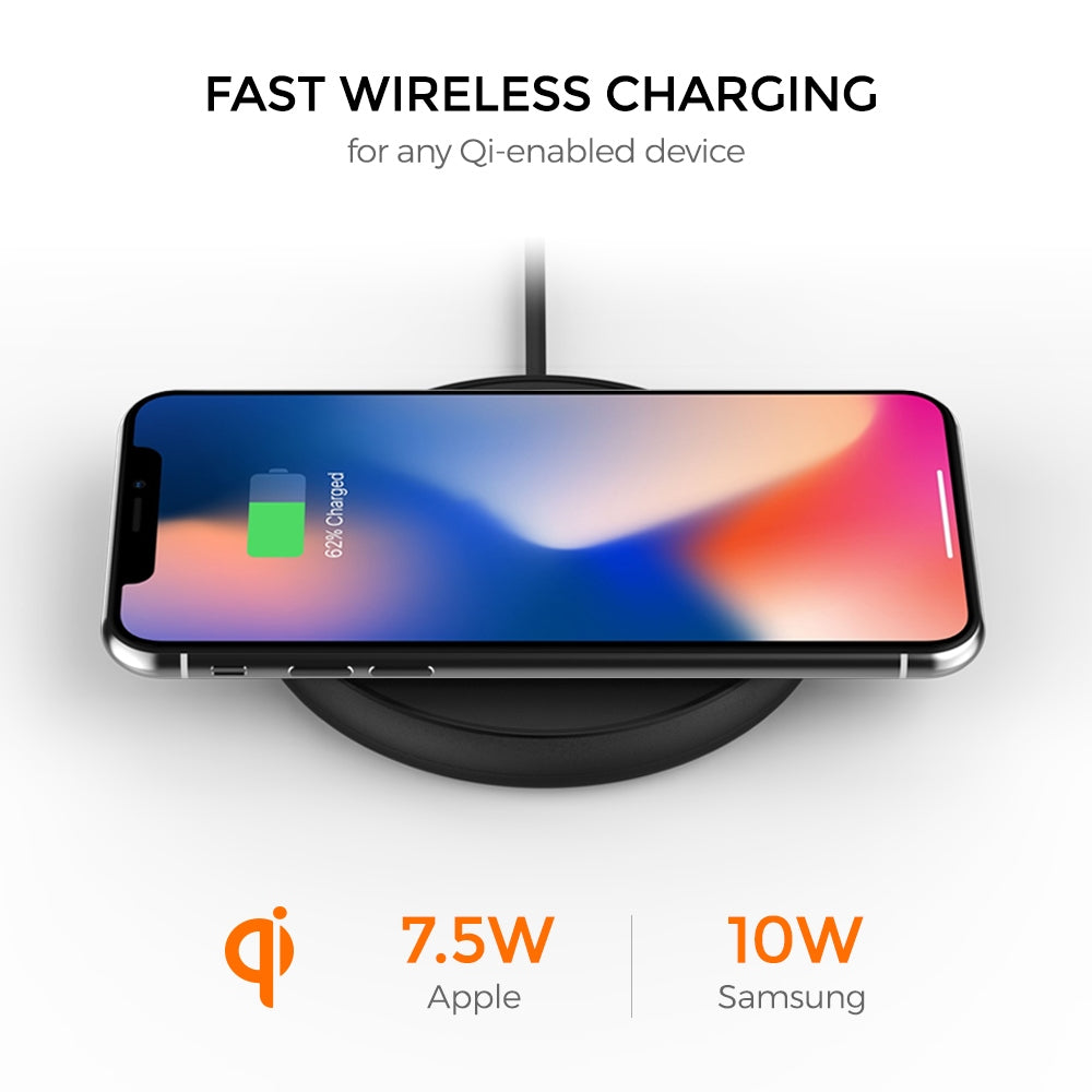 Freedy Wireless Charging Expansion Charging Pad with Standing Cradle 10W Expansion Pack