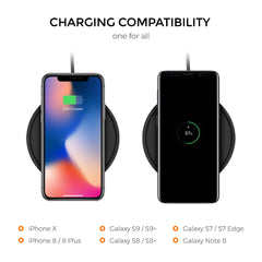 Freedy Wireless Charging Expansion Charging Pad with Standing Cradle 10W Expansion Pack