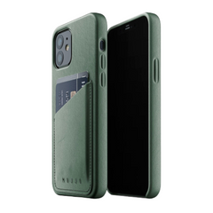 Mujjo Full Leather Wallet Case for iPhone 12/iPhone 12 Pro