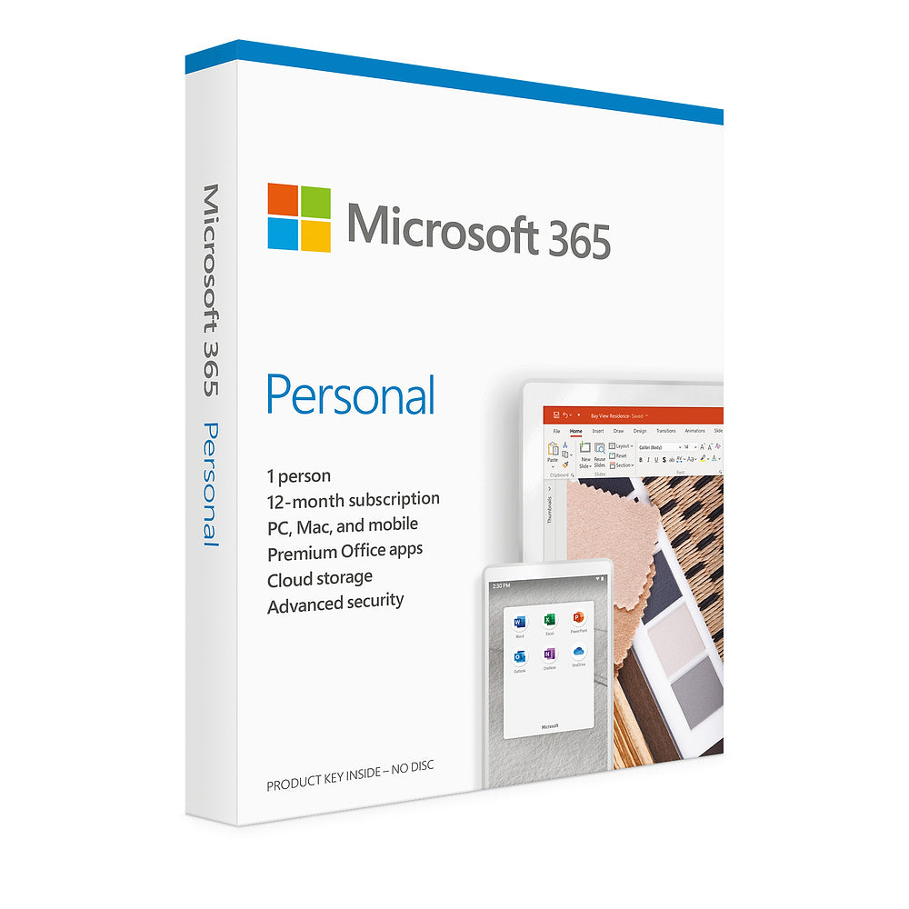 Microsoft Office 365 Personal 1yr for PC/Mac