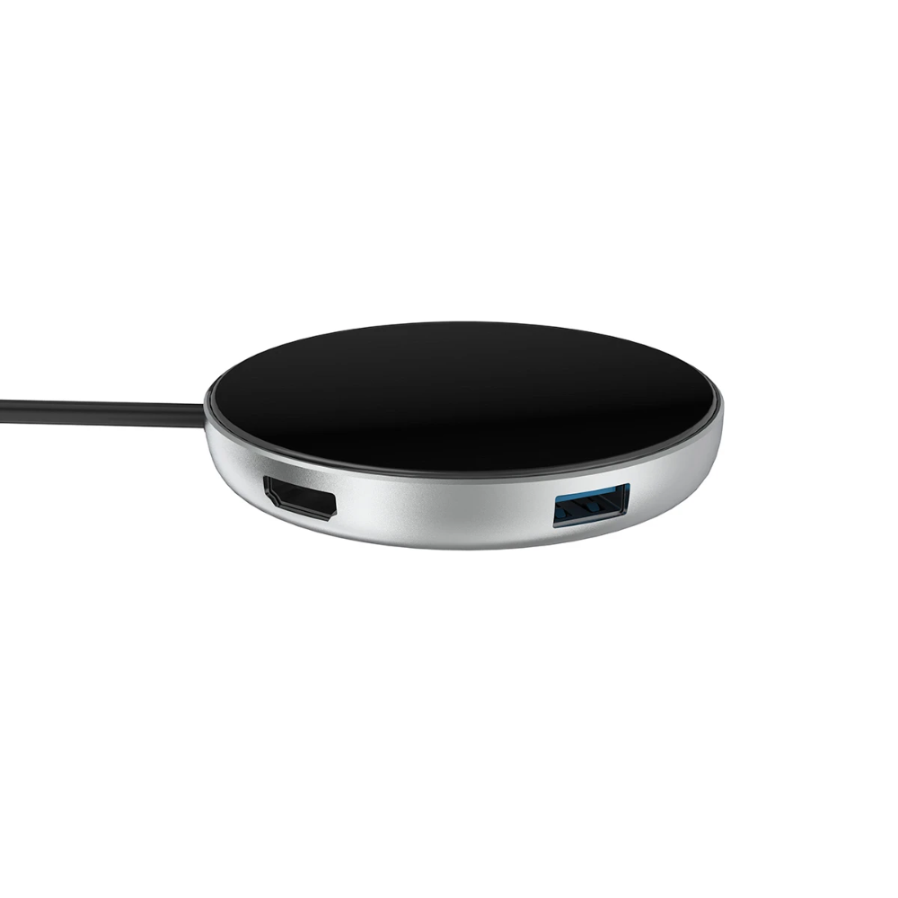 JCPal USB-C Hub with Fast Wireless Charger