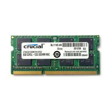 Crucial 8GB DDR3-1333MHZ SODIMM RAM Memory