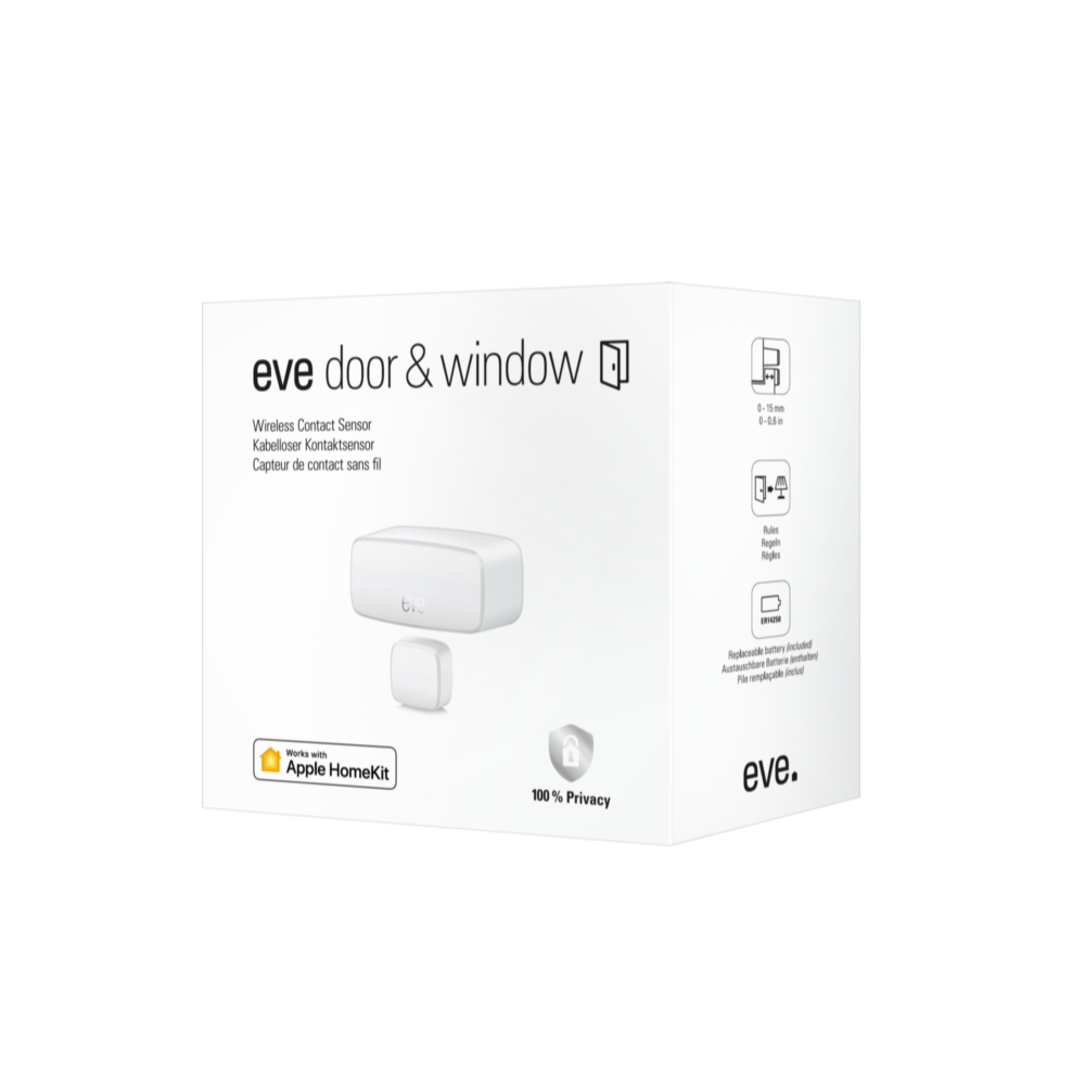 Eve Door & Window Wireless Contact Sensor (3 Pack)