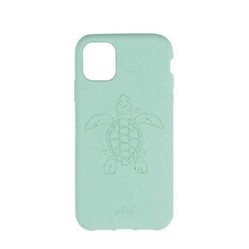 Pela Eco-Friendly Case for iPhone 11 Pro - Turquoise Turtle