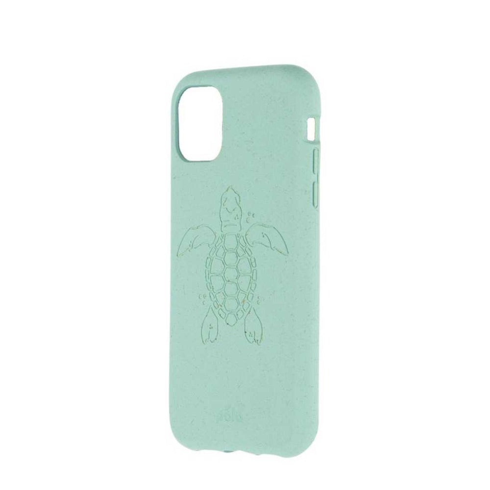 Pela Eco-Friendly Case for iPhone 11 Pro - Turquoise Turtle