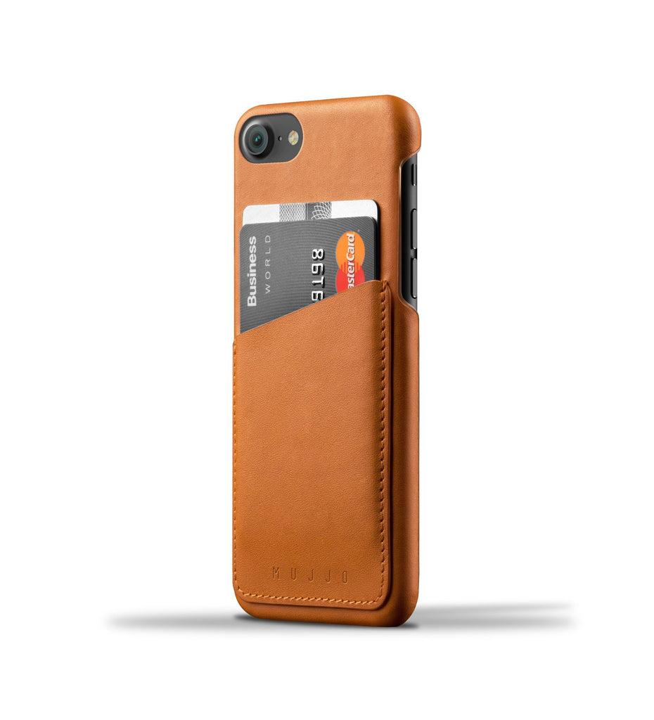 Mujjo Full Leather Wallet iPhone Case