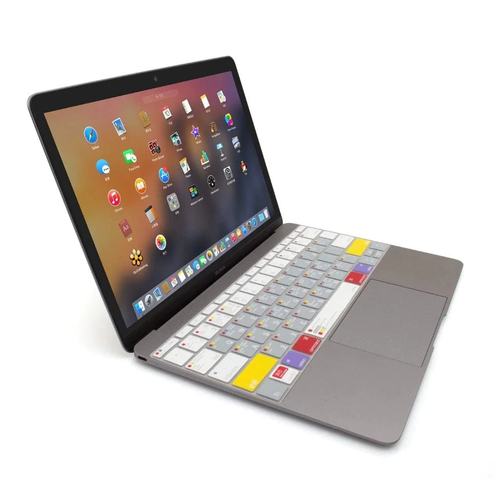 JCPal VerSkin macOS Shortcut Keyboard Protector for MacBook Pro 13-inch