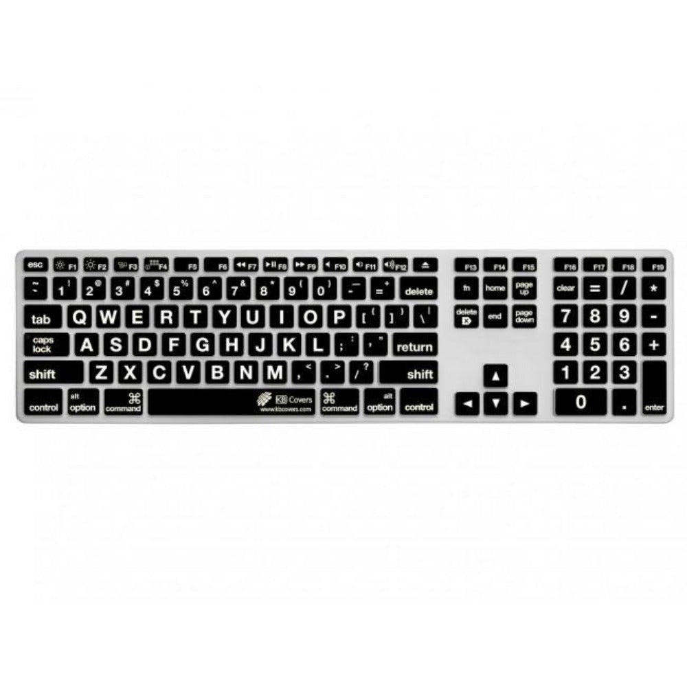KB Covers Large Type Keyboard Cover for Apple Magic Keyboard with Numpad