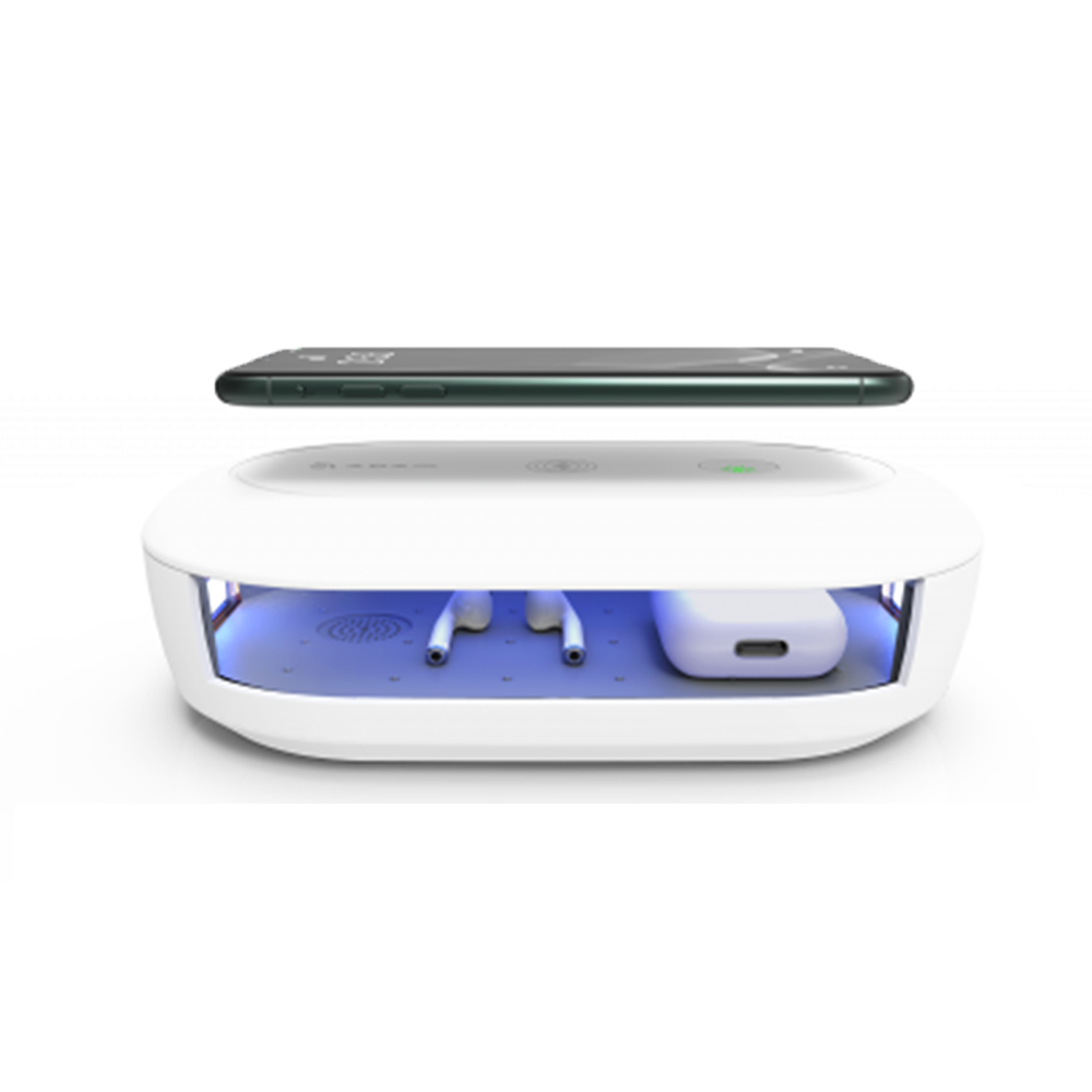 Adam Elements OMNIA UVC+ Ozone Sterilizer Box with Fast Wireless Charger