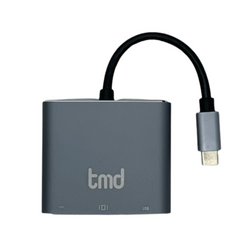 tmd USB-C to 4K HDMI Multifunction Adapter with Power Delivery and USB-A Port