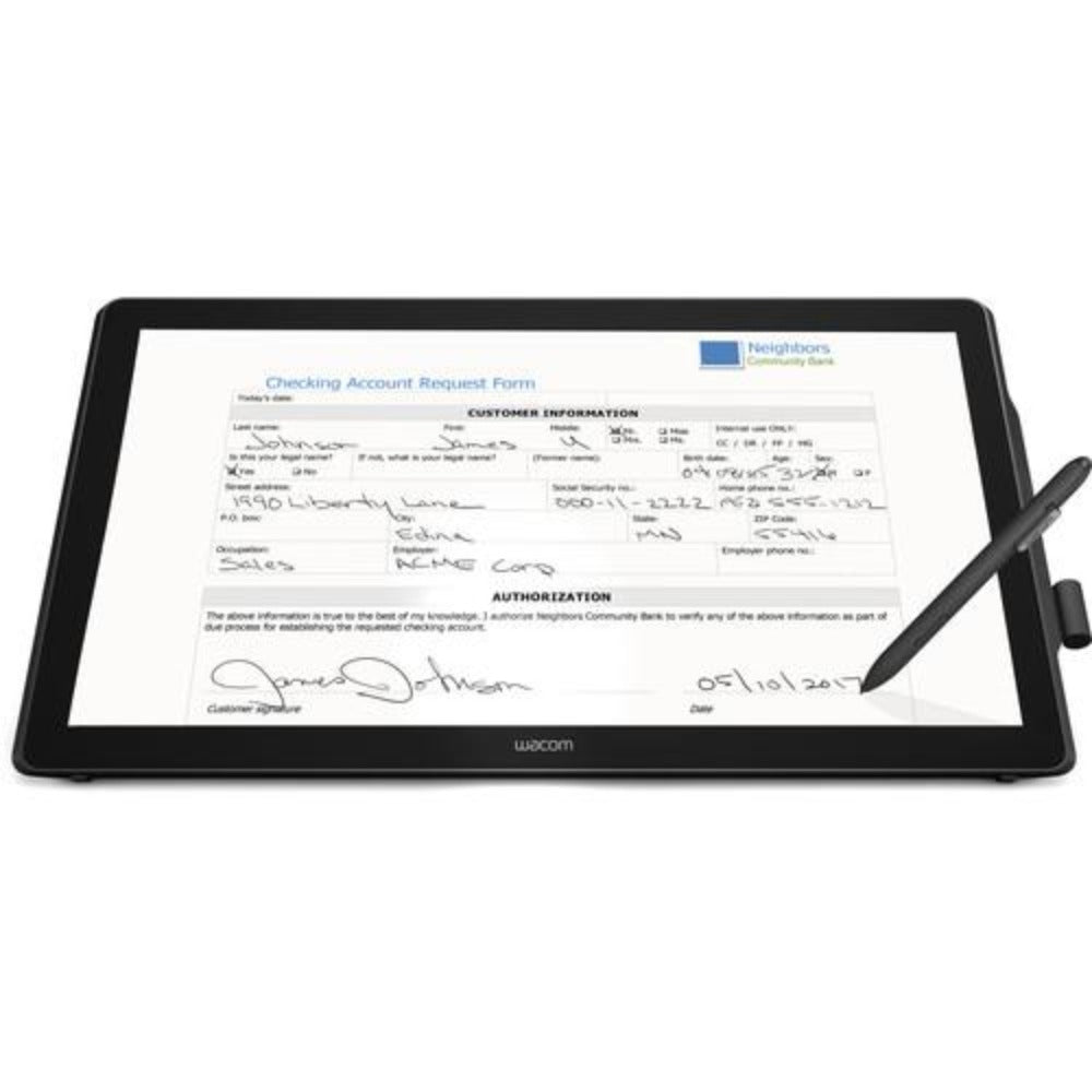 Wacom  23.8" Full-HD Pen Display Style Tablet
